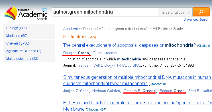 pretraživanje autora